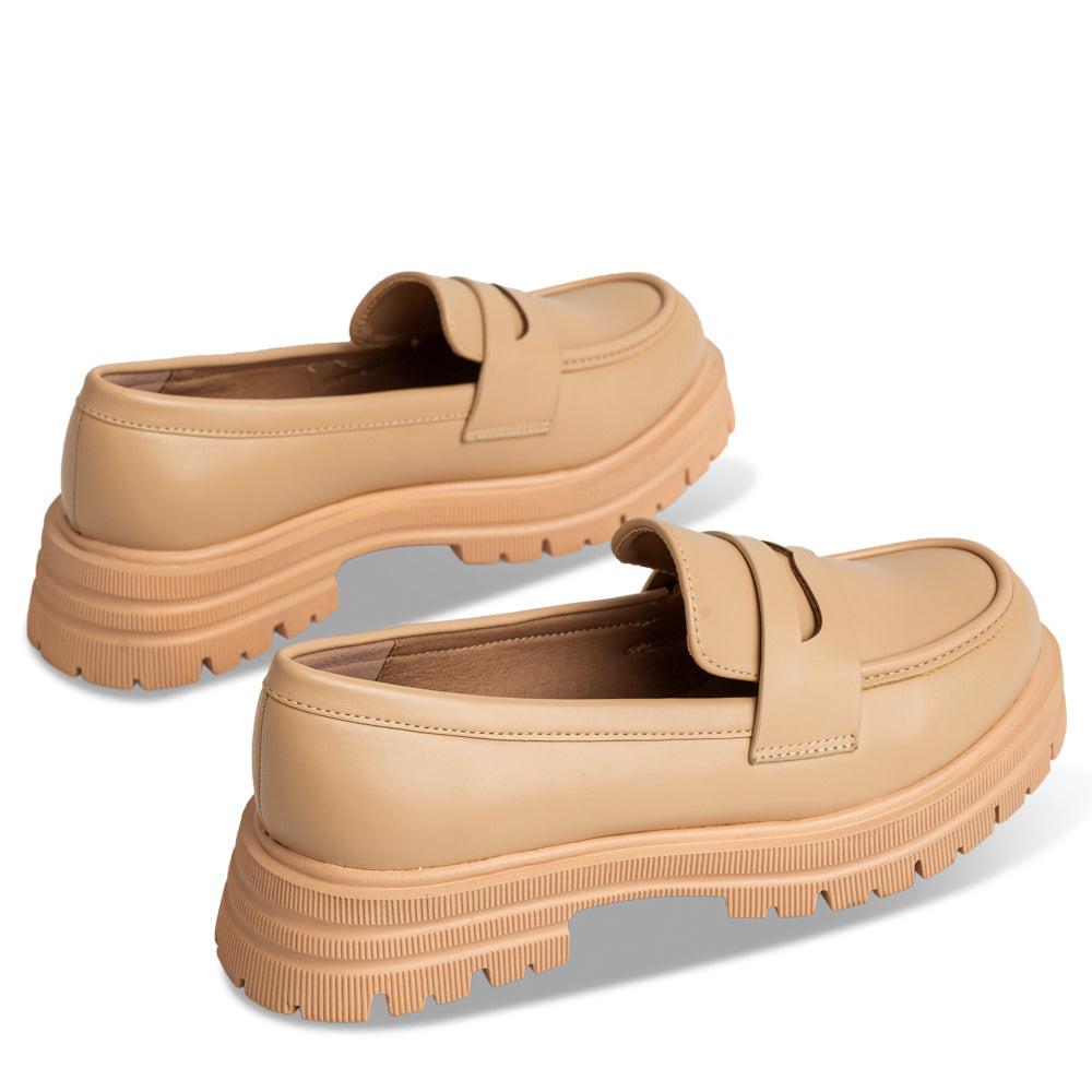 Loafers 23w100 - Μπέζ