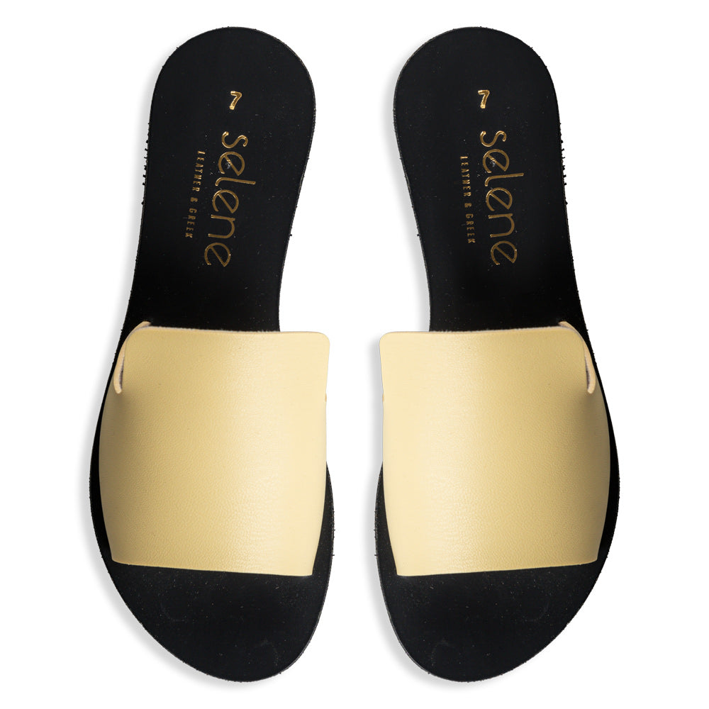 Flat Σανδάλι 700S- Κίτρινο