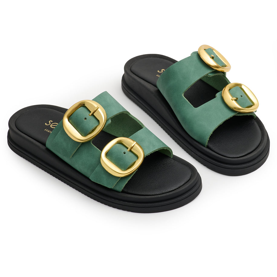 Flatform Soft FF100 - Πράσινο Nubuck