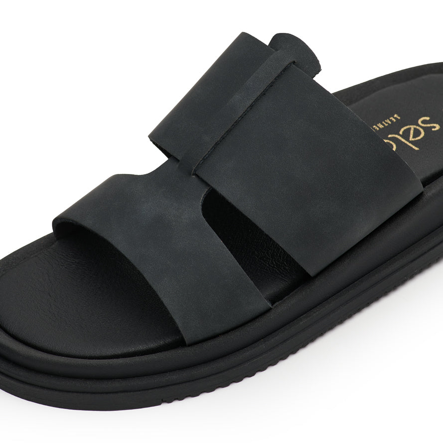 Flatform Soft FF200 - Μαύρο Nubuck