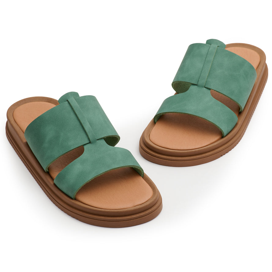 Flatform Soft FF200 - Πράσινο Nubuck