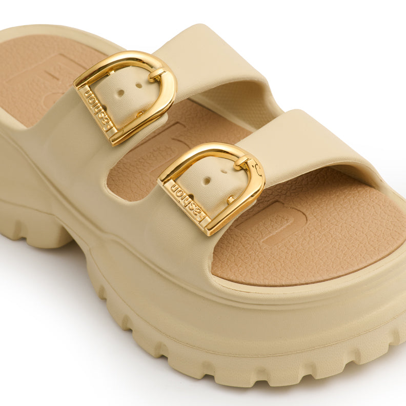 Παντόφλα Μονόχρωμη L805 - Beige