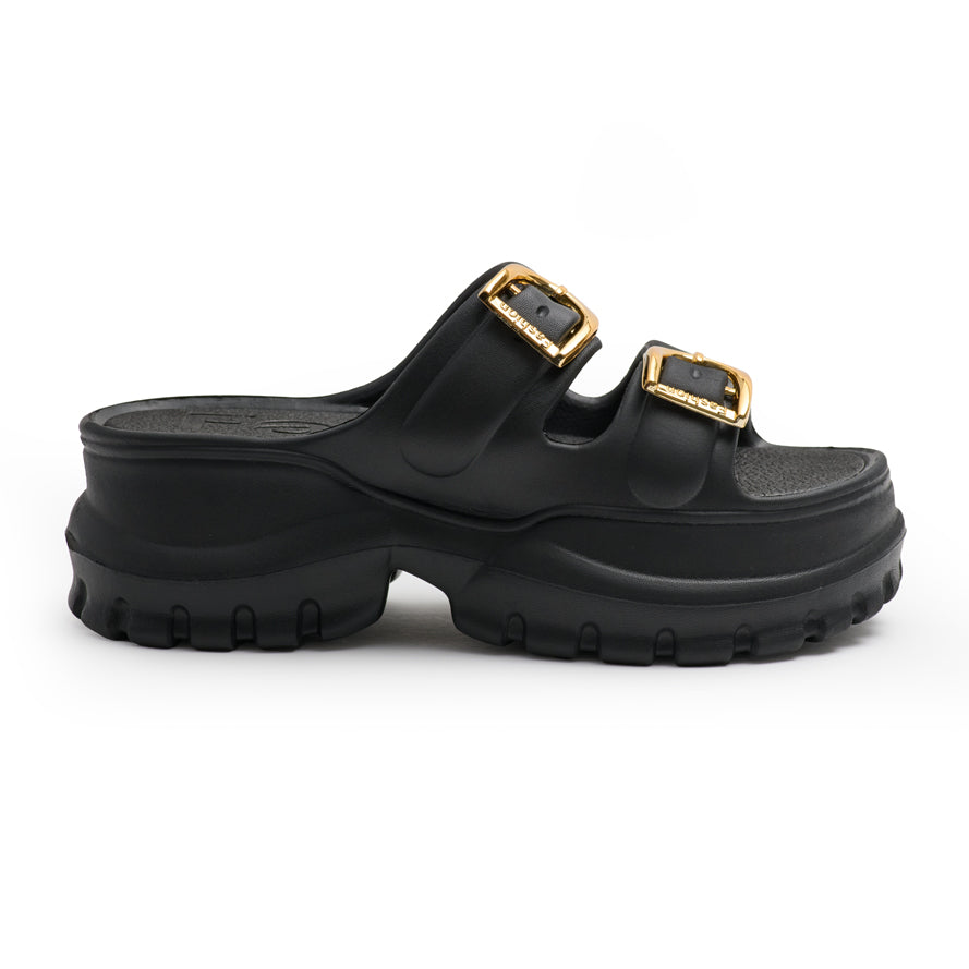 Παντόφλα Μονόχρωμη L805 - Μαύρη