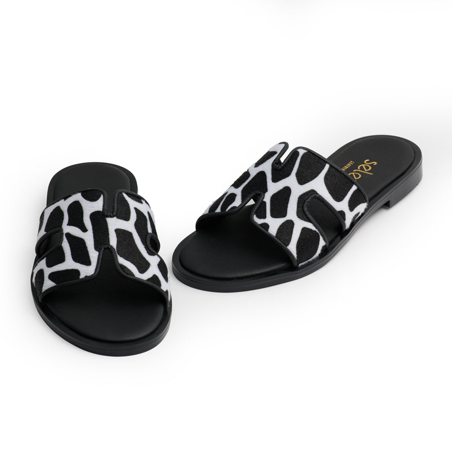 Soft Σανδάλι S10 - Cow Print