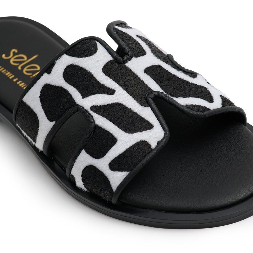 Soft Σανδάλι S10 - Cow Print