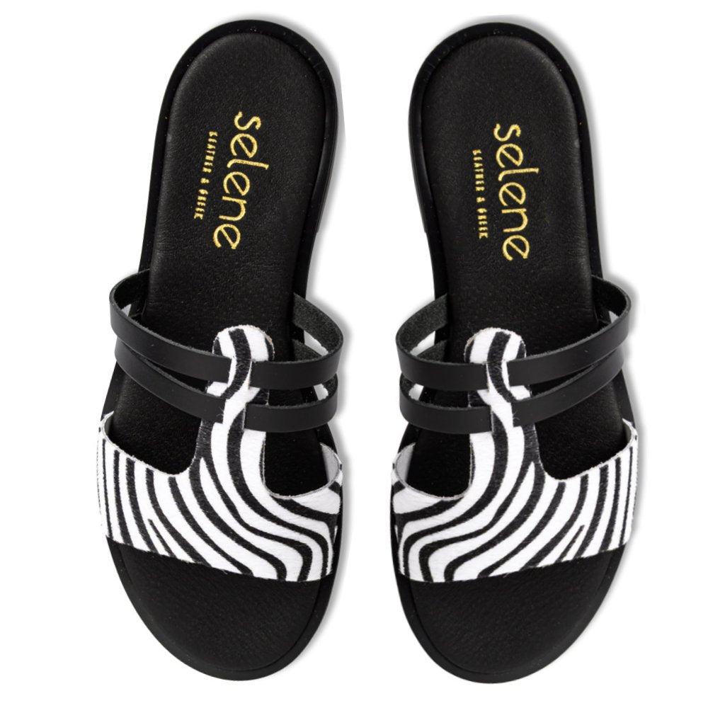 Soft Σανδάλι S20 - Λευκή Ζέμπρα