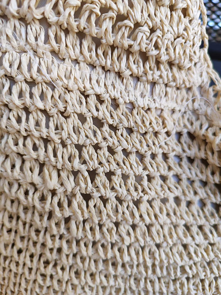 Ψάθινη Τσάντα Ώμου B900 - Φυσικό