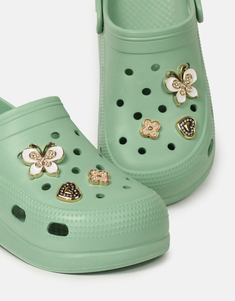 Παντόφλα με Αξεσουάρ L100 - Πράσινο