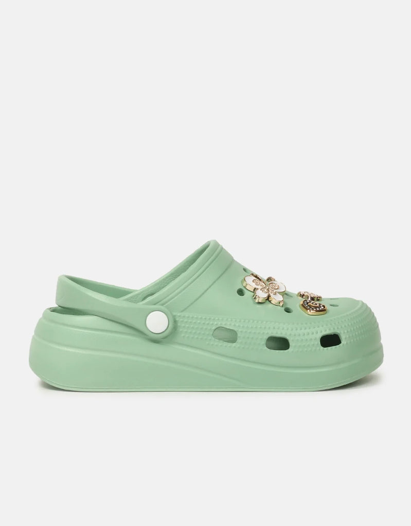 Παντόφλα με Αξεσουάρ L100 - Πράσινο