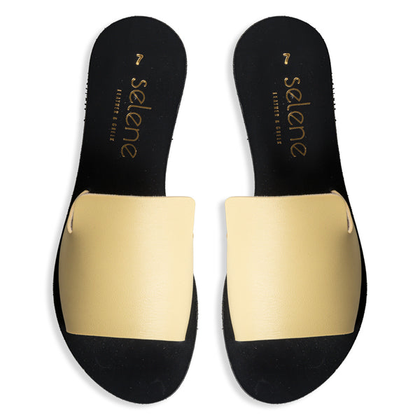 Flat Σανδάλι 700S- Κίτρινο