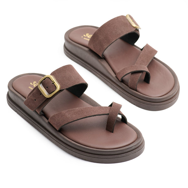 Flatform Soft FF900 - Καφέ Καστόρι