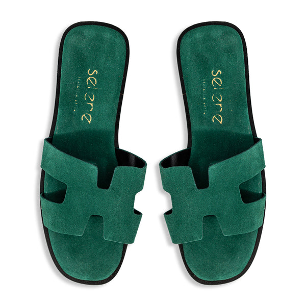 Soft Σανδάλι K244 Καρέ - Πράσινο