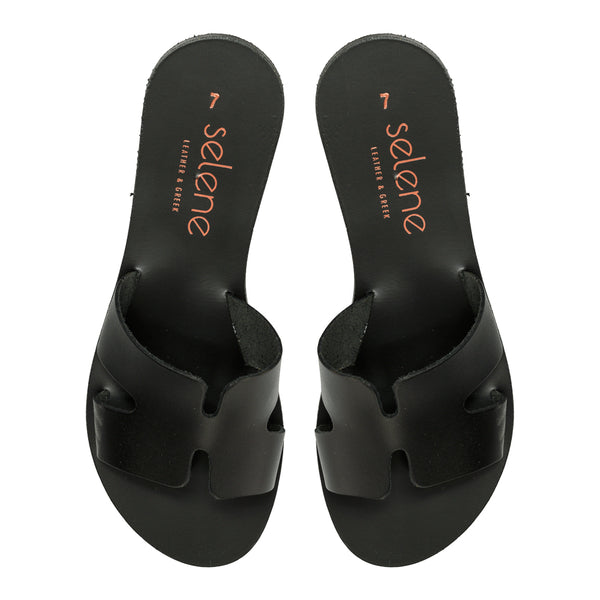 Flat Σανδάλι 730S- Μαύρο